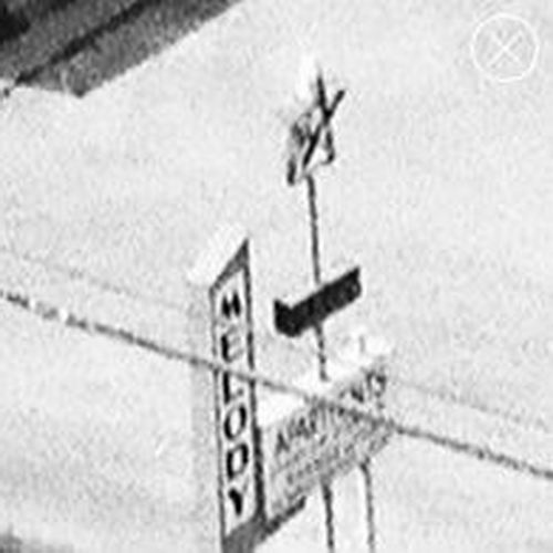 Melody Motel - Close Up Of Sign (newer photo)